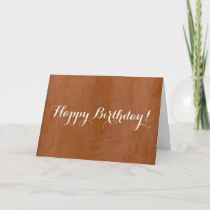 Tarjeta Feliz Cumpleaños Hija Mármol de Mandarina
