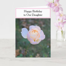 Feliz Cumpleaños Hija Rosas Pastel Rosa