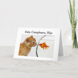 TARJETA FELIZ CUMPLEANOS, HIJO=HIJO FELIZ CUMPLEAÑOS