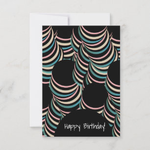 Tarjeta Feliz Cumpleaños Hipnótico para Cualquier Ocasión