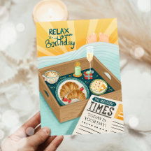 Feliz Cumpleaños Hombres Hombre Relajado Pastel Es