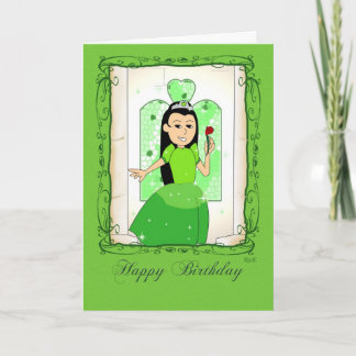 Tarjeta Feliz cumpleaños: Jade Princess