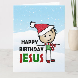 Tarjeta Feliz cumpleaños, Jesús