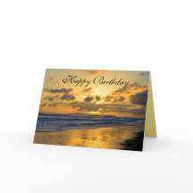 Feliz cumpleaños, Kauai Beach Sunset