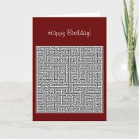 Feliz cumpleaños, laberinto