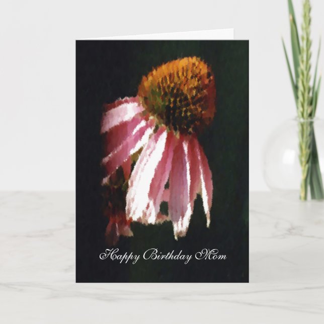 Tarjeta Feliz cumpleaños, mamá (Anverso)