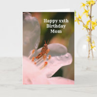 Feliz cumpleaños, mamá Azalea Flower Card