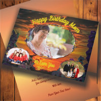 Feliz cumpleaños mamá Sunset 2584