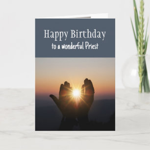 Tarjeta Feliz Cumpleaños Maravillosa Confort y Bendición