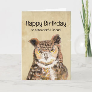 Tarjeta Feliz cumpleaños. Maravilloso amigo Stay Sassy