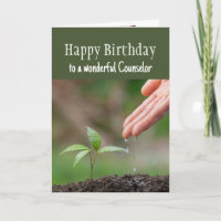 Feliz cumpleaños, maravilloso consejero