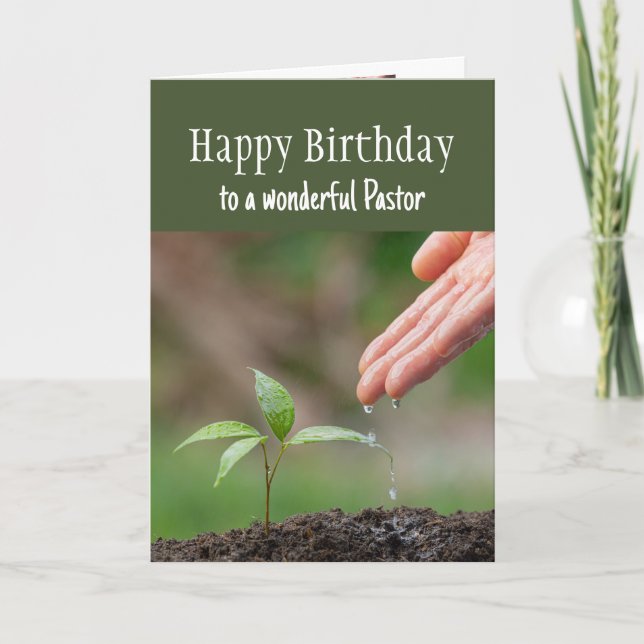 Tarjeta Feliz cumpleaños, maravilloso Pastor Confort y Ben (Anverso)