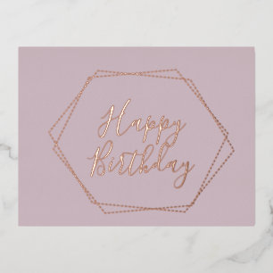 Tarjeta Feliz Cumpleaños Marco Rosado con Holograf