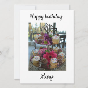 Tarjeta Feliz cumpleaños Mary
