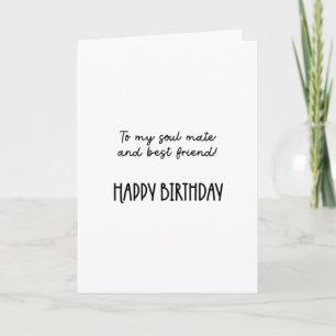 Tarjeta Feliz cumpleaños mejor amiga! ...divertido