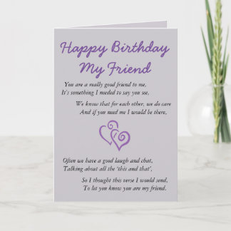 Tarjeta Feliz cumpleaños, mi amigo
