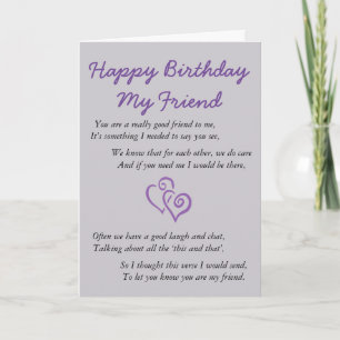Tarjeta Feliz cumpleaños mi amigo
