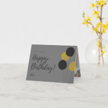 Feliz cumpleaños, mi marido quiere saludos