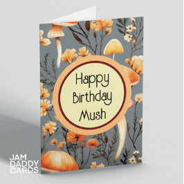 Tarjeta Feliz cumpleaños Mush