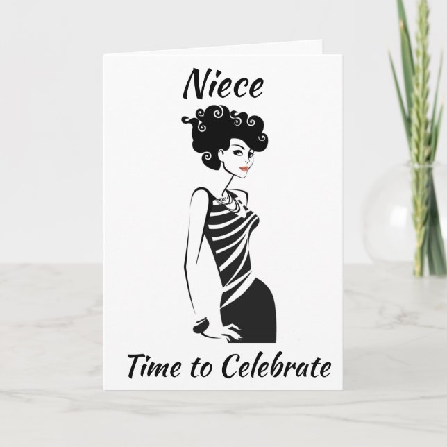 TARJETA FELIZ CUMPLEAÑOS ***NIECE*** ERES "ESPECIAL" (Anverso)