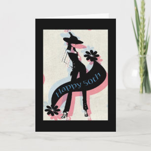 Tarjeta Feliz cumpleaños número 50