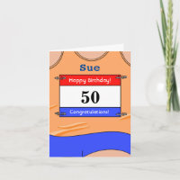 Feliz cumpleaños número 50 para un corredor