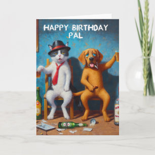 Tarjeta Feliz cumpleaños, Pal