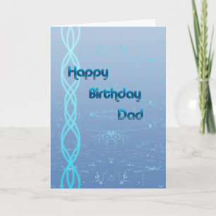 Tarjeta Feliz cumpleaños papá