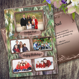 Tarjeta Feliz cumpleaños papá Foto OAX1