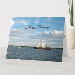 Tarjeta Feliz Cumpleaños Papá Navegando