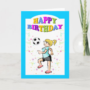 Tarjeta Feliz cumpleaños para el chica más valiente del