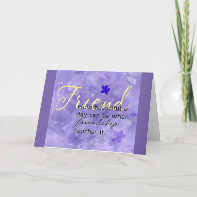 TARJETA FELIZ CUMPLEAÑOS PARA EL "MEJOR AMIGO DE LA HISTOR (Anverso)