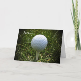 Tarjeta ¡Feliz cumpleaños para Lady Golfers!