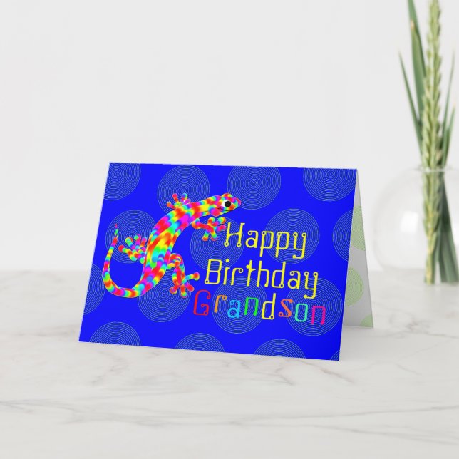 Tarjeta Feliz cumpleaños para los muchachos (Anverso)