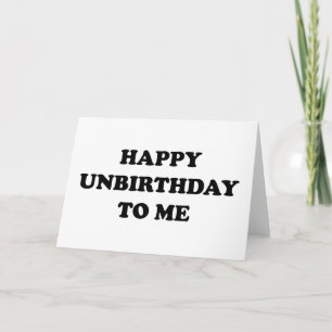 Tarjeta Feliz cumpleaños para mí
