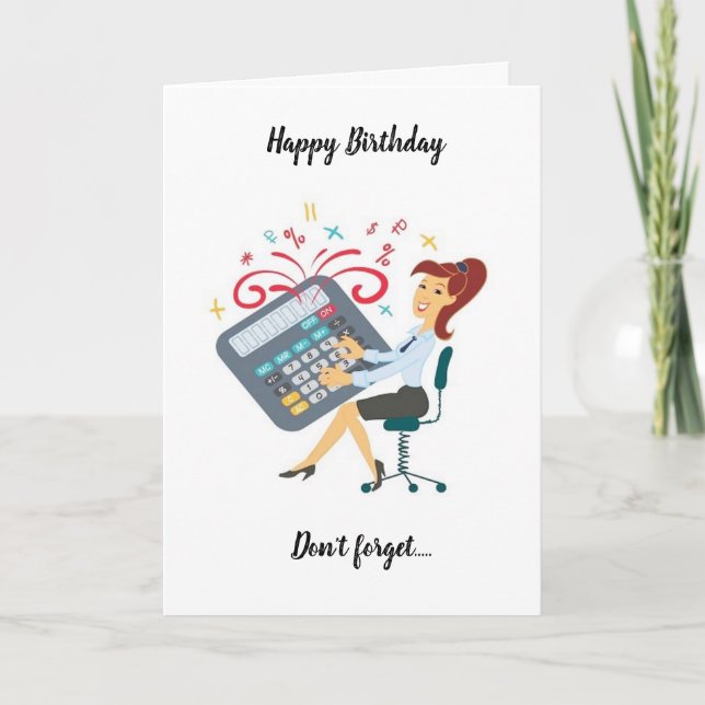 TARJETA FELIZ CUMPLEAÑOS PARA MI ***COTRABAJADOR*** (Anverso)