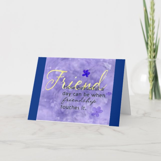 TARJETA FELIZ CUMPLEAÑOS PARA MI ***MEJOR AMIGO*** (Anverso)