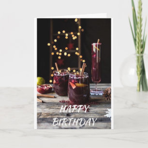 TARJETA FELIZ CUMPLEAÑOS PARA MI (O NUESTRO) **BOSS**