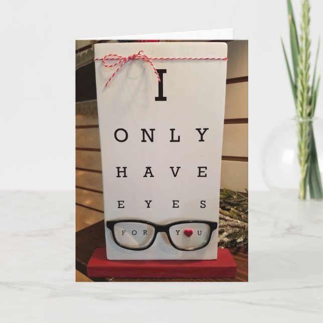 TARJETA FELIZ CUMPLEAÑOS PARA MI "OPTOMETRISTA" FAVORITO (Anverso)