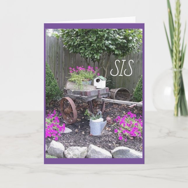 TARJETA **FELIZ CUMPLEAÑOS PARA MI **TARJETA ESPECIAL** (Anverso)