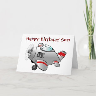 TARJETA **FELIZ CUMPLEAÑOS PARA NUESTRO HIJO**