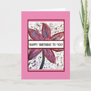 Tarjeta ¡Feliz cumpleaños para ti!