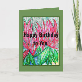 Tarjeta ¡Feliz cumpleaños para ti!
