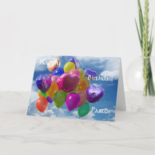 Tarjeta Feliz cumpleaños Pastor