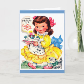 Tarjeta ¡Feliz cumpleaños, pequeña!