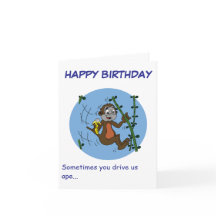 Feliz cumpleaños, pequeño mono