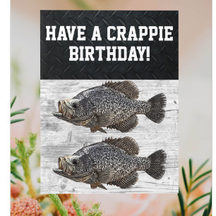 Tarjeta Feliz cumpleaños, Personalizado de pescadores de r