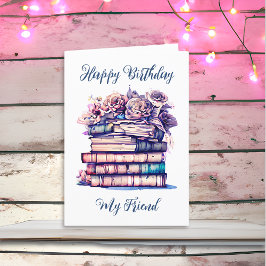 Tarjeta Feliz cumpleaños personalizado para un amante de l