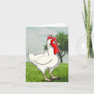 Tarjeta ¡Feliz cumpleaños, Pollo!