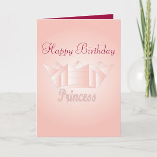 Tarjeta Feliz Cumpleaños Princesa